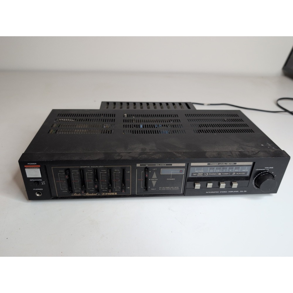 Fisher CA-39 Integrated Stereo Amplifier W/ EQ & AM/FM Tuner FM-39